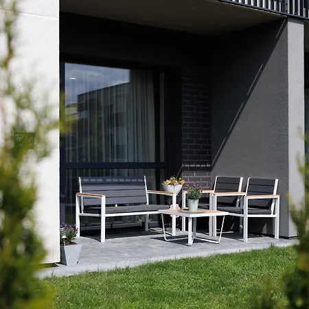 Апартаменты Modernus Butas Prie Ezero Вильнюс