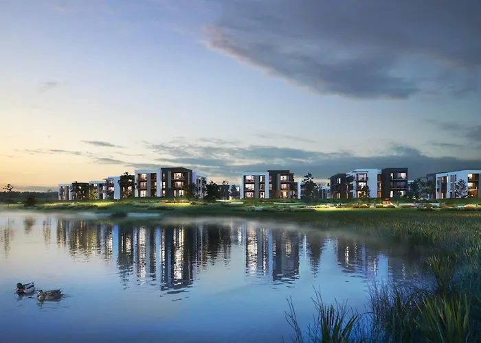 Modernus Butas Prie Ezero Вільнюс