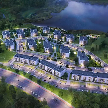 Apartment Modernus Butas Prie Ezero *